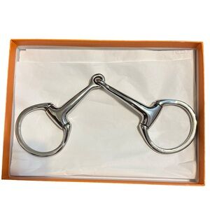 Hermès Palladium Horsebit Belt Buckle